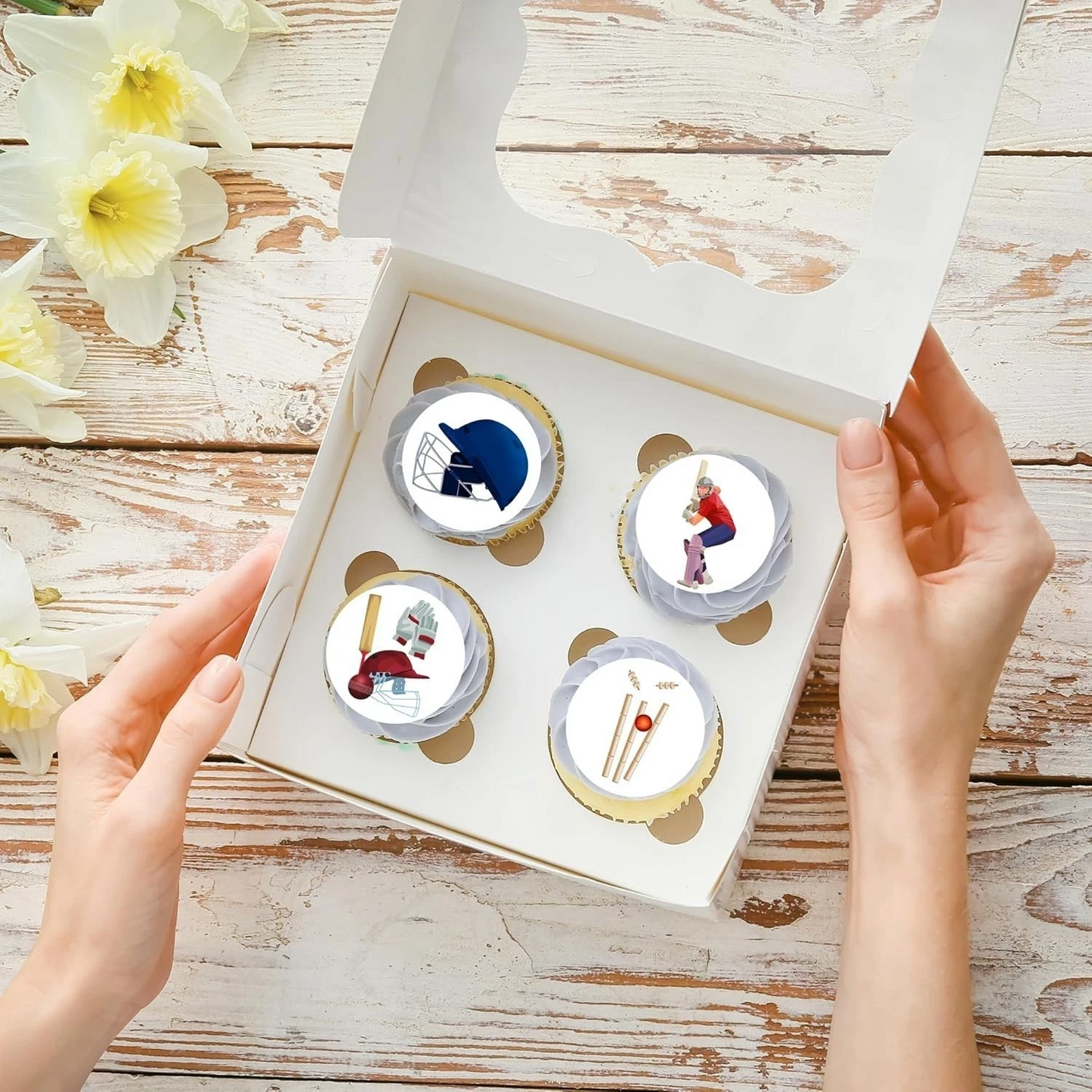 Cricket Pre-Cut Edible Wafer Cupcake Toppers Pack Of 24