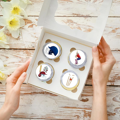 Cricket Pre-Cut Edible Wafer Cupcake Toppers Pack Of 24