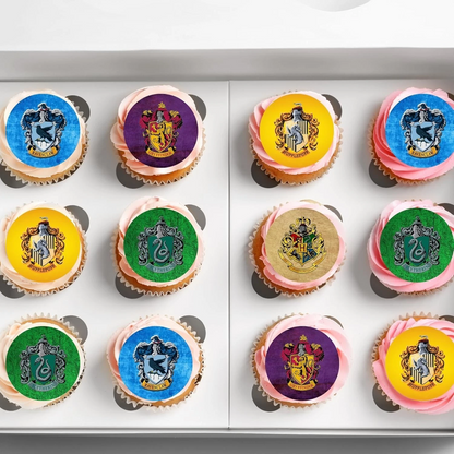 Wizard Pre-Cut Edible Wafer Cupcake Toppers Pack Of 22