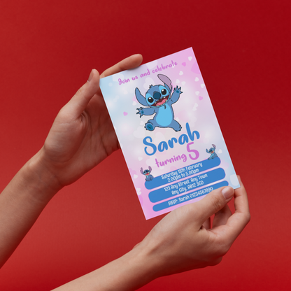 10 Personalised Stitch Party Invitations With Envelopes